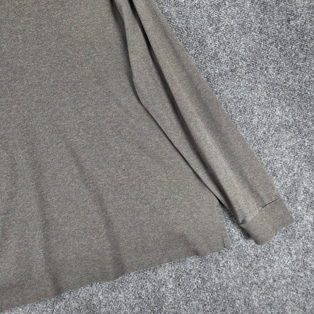 Polo Ralph Lauren Pima Cotton Polo Long Sleeve Shirt Men's Large Gray Cotton - Picture 10 of 11
